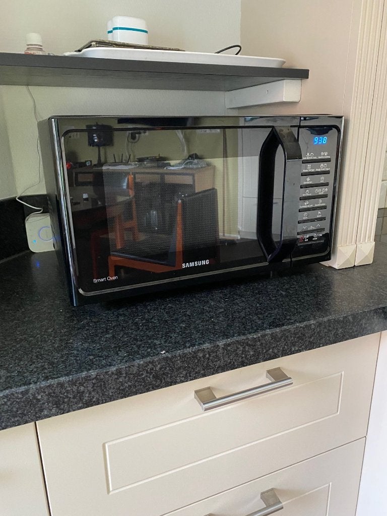 samsung combi oven magnetron grill, Ophalen, Minder dan 45 cm, Gebruikt, Combi-oven