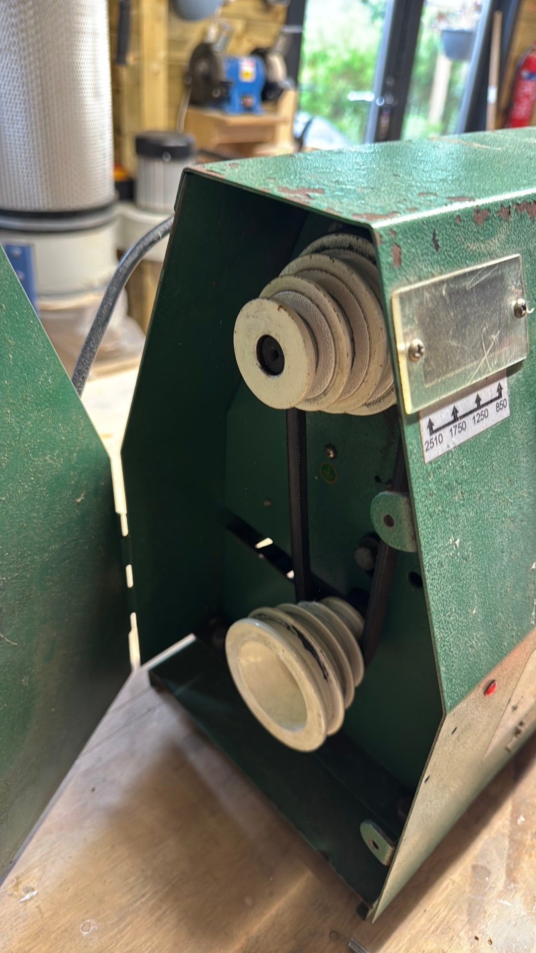 Power Tool MCJ 800 Houtdraaibank - Zo goed als nieuw, Ophalen, Gebruikt, Houtdraaibank, 500 tot 1000 mm