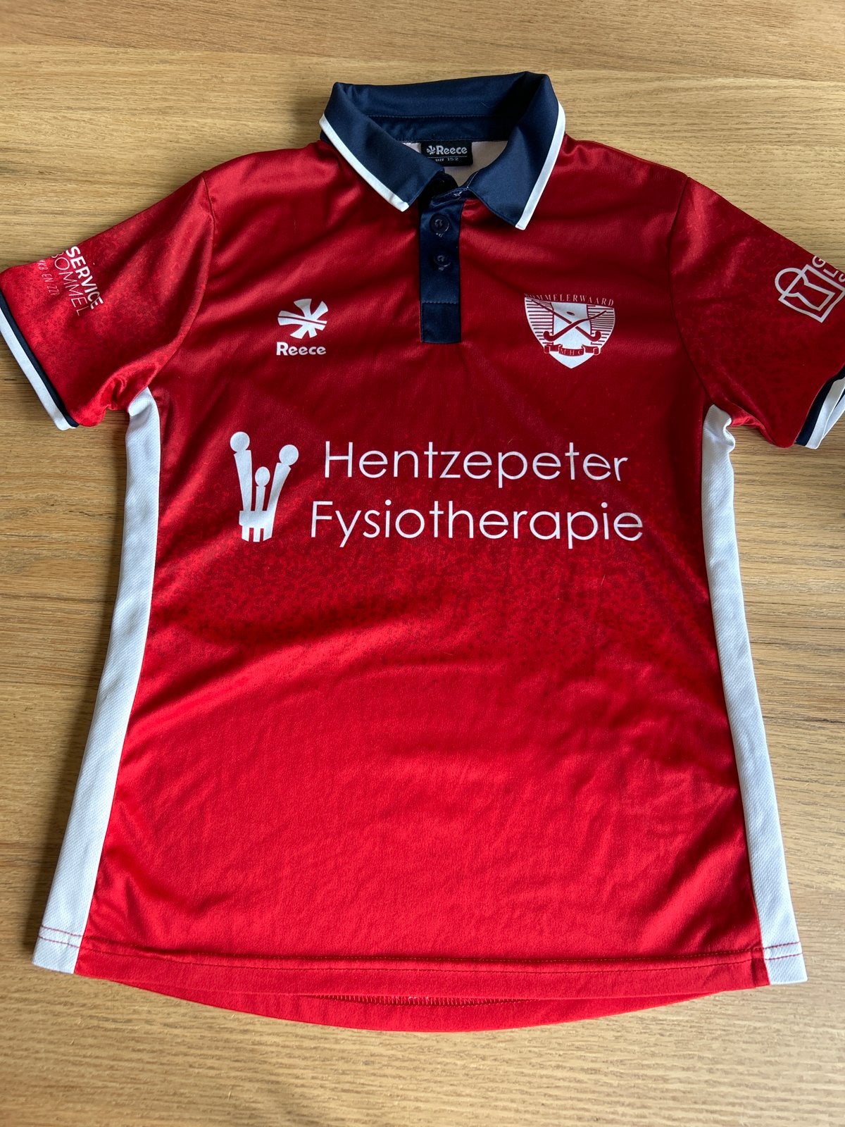 MHC Bommelerwaard Reece Hockey Shirt Rood Maat 152, Ophalen of Verzenden, Zo goed als nieuw, Jongen