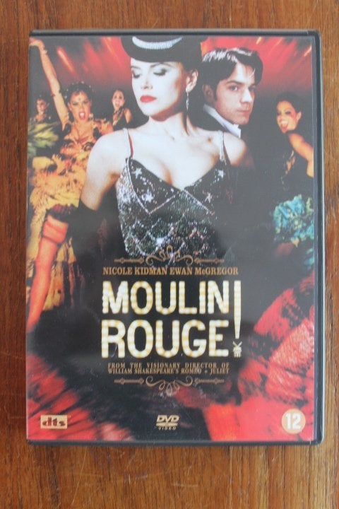 Moulin Rouge! (2001) DVD Nicole Kidman Ewan McGregor, Ophalen of Verzenden, Film, Turks, Vanaf 12 jaar