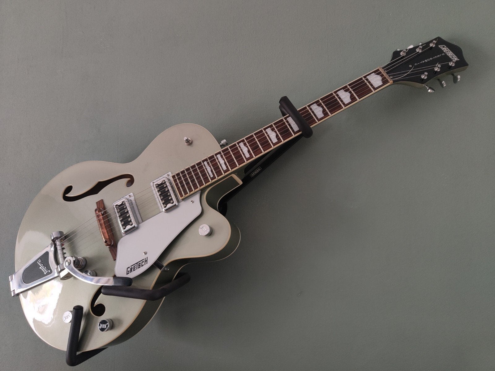 Gretsch 5420T Aspen green. Korea.True-arc serpentune brug., Muziek en Instrumenten, Ophalen, Zo goed als nieuw, Hollow body, Overige merken