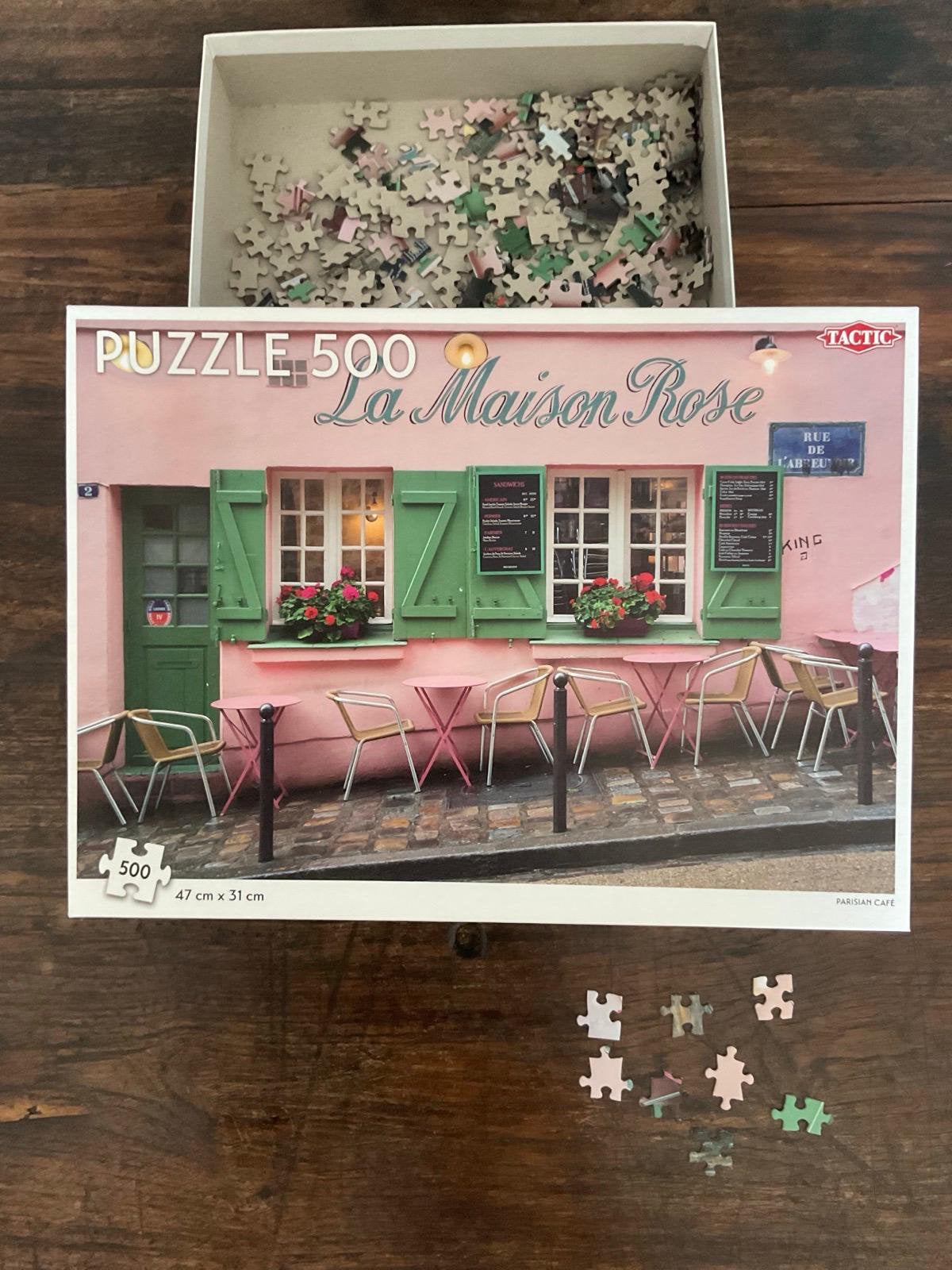 Legpuzzel 500 stukjes, Ophalen, 500 t/m 1500 stukjes, Zo goed als nieuw