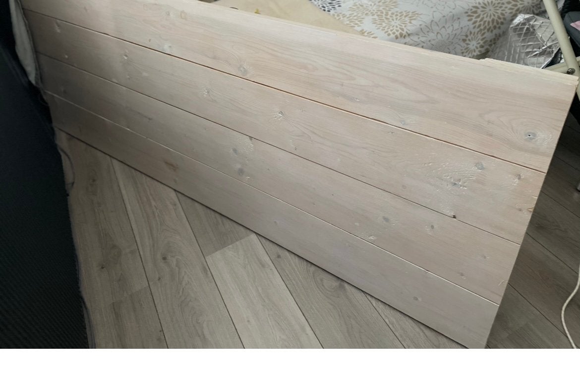 Tuin of eettafel 210x78, Ophalen, Gebruikt, Rechthoekig, Hout