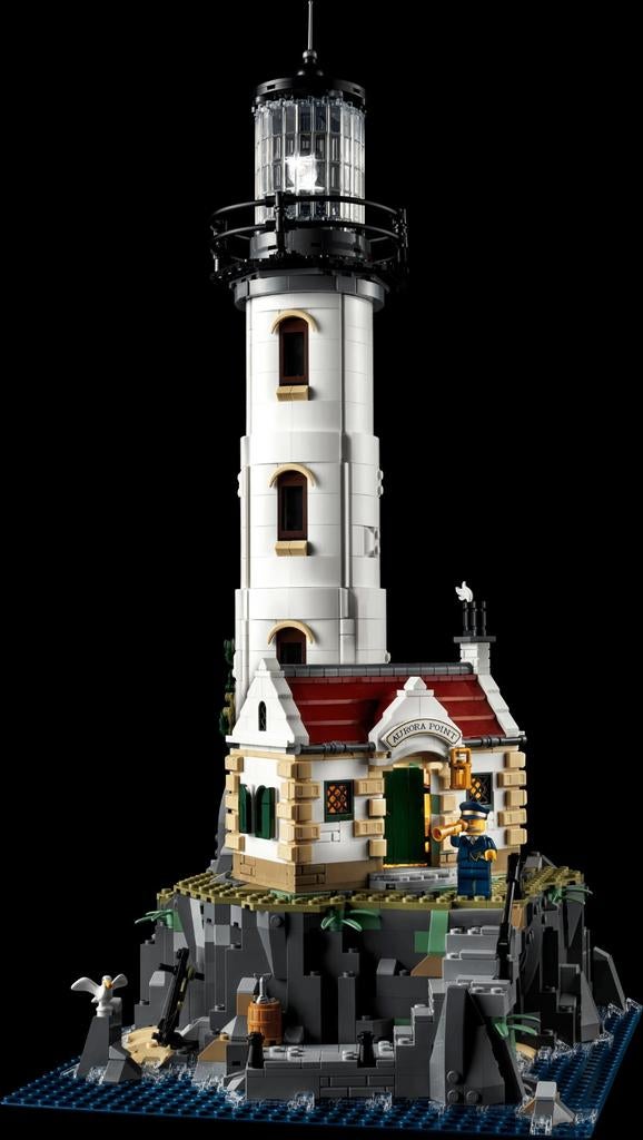 Lego gemotoriseerde vuurtoren. Motorised lighthouse (21335), Ophalen, Nieuw, 1:50 of kleiner