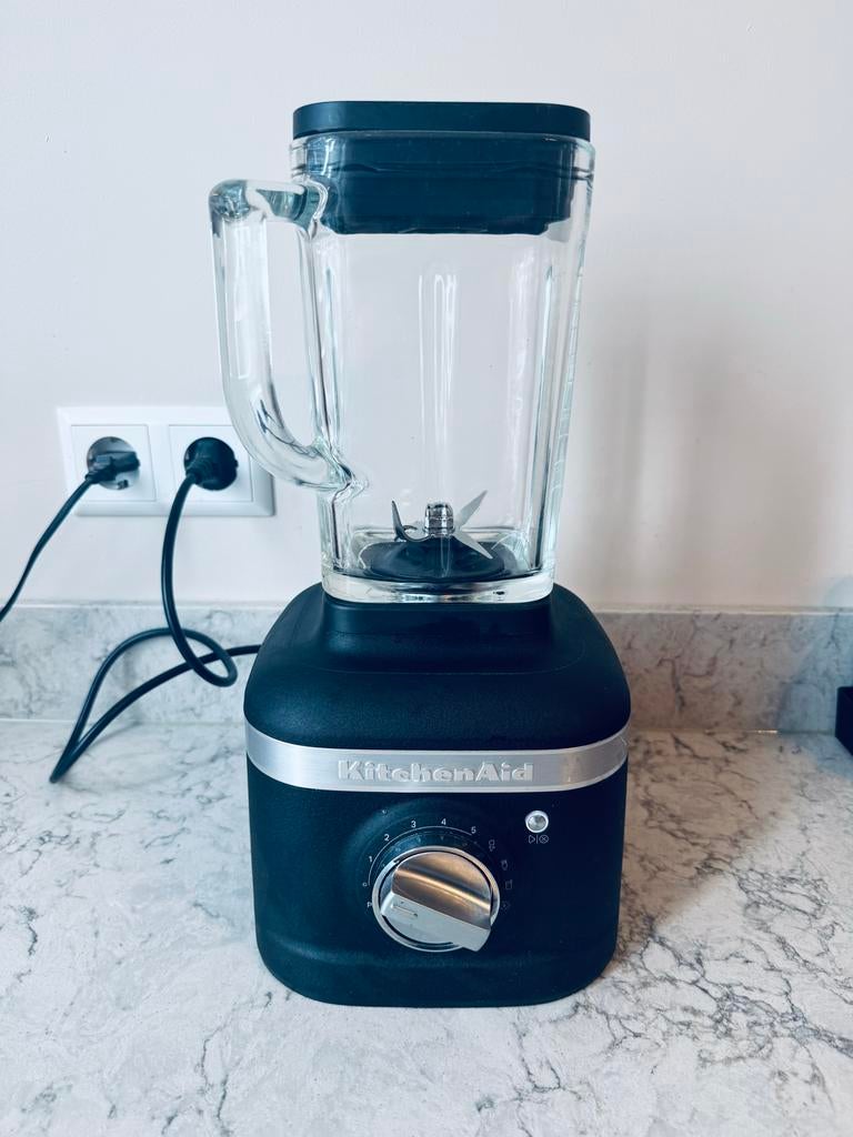 KitchenAid Blender - Zwart, Zo goed als nieuw, Witgoed en Apparatuur, Blenders, Ophalen, Zo goed als nieuw, Blender