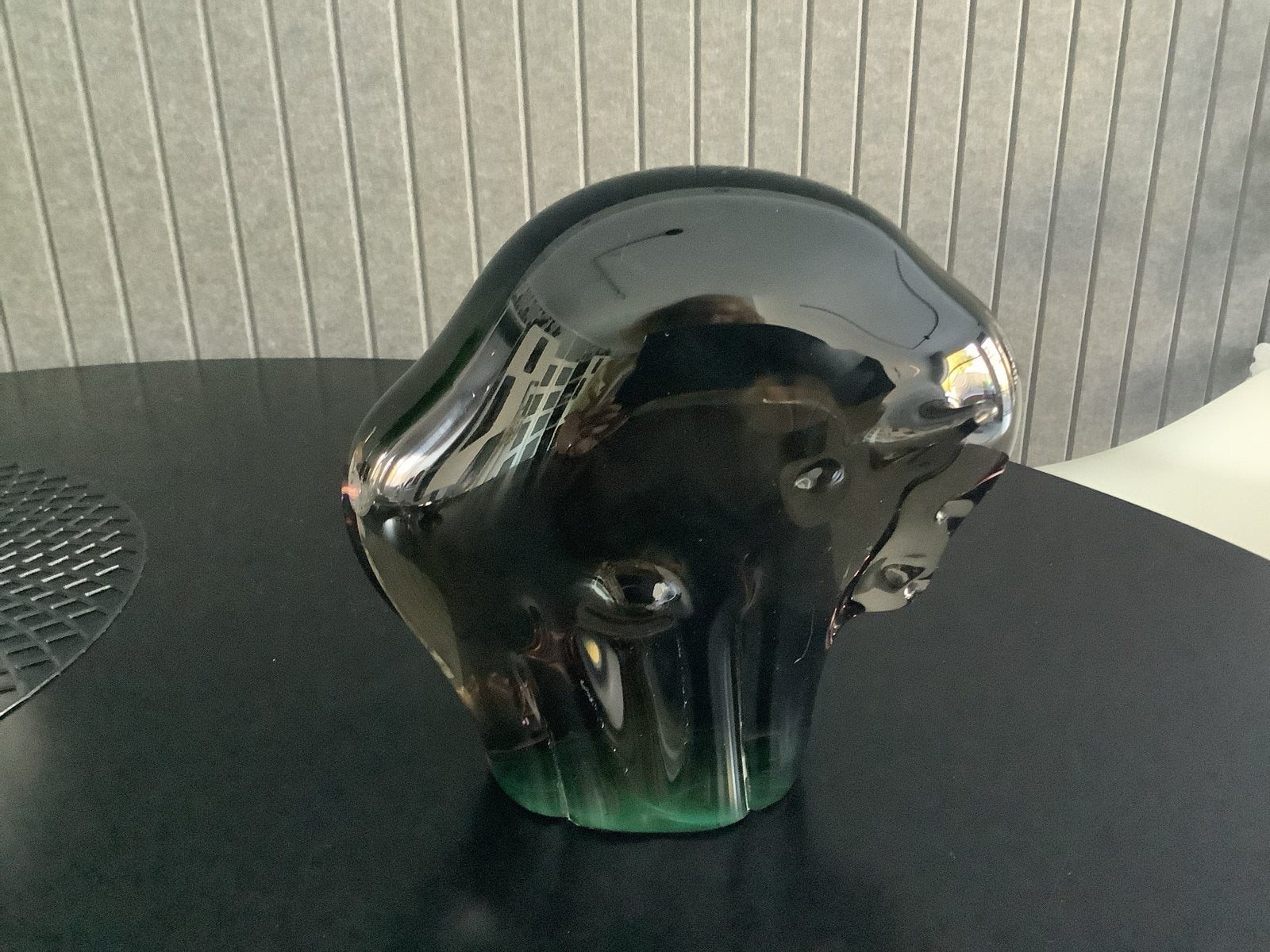 Unieke Murano glazen sculptuur,, Zwart, Ophalen of Verzenden, Zo goed als nieuw, Modern