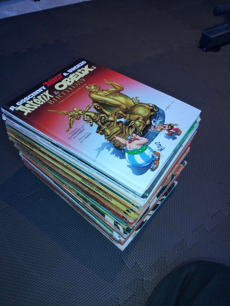 Grote collectie Asterix en Obelix stripboeken, Boeken, Meerdere stripboeken, Ophalen of Verzenden, Gelezen, René Goscinny en Albert Uderzo