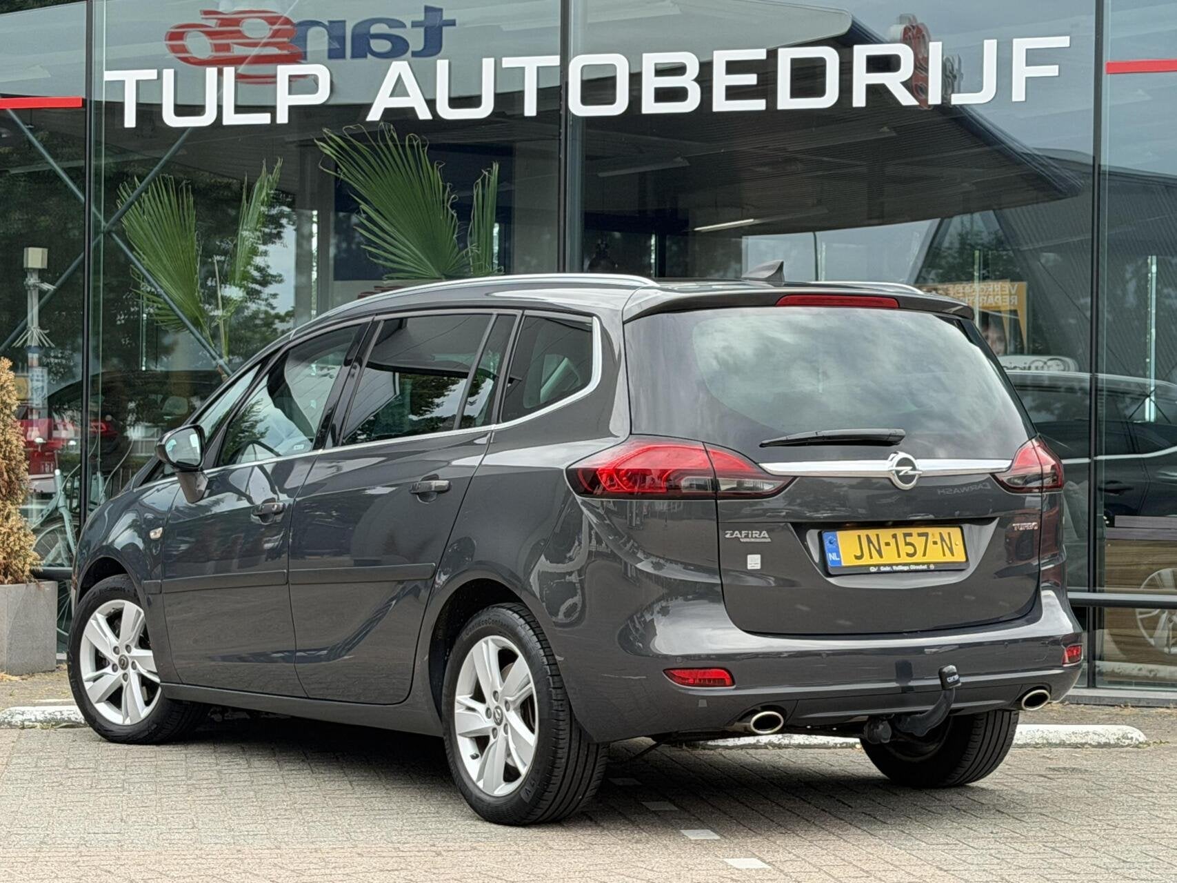 Opel Zafira Tourer 1.6 Blitz 2016 Leder Navi 1e eigenaar, Auto's, Voorwielaandrijving, Dealer onderhouden, Gebruikt, 4 cilinders