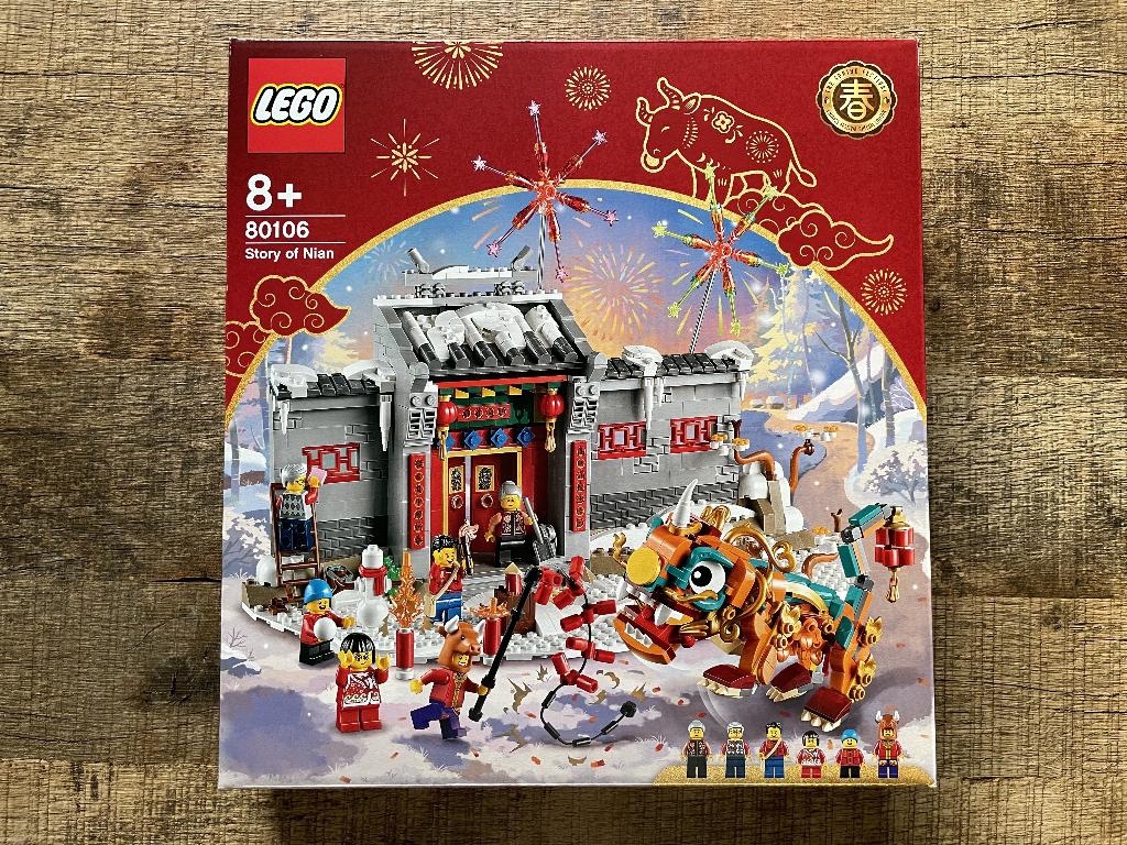 Lego Seasonal 80106: Story of Nian SEALED, Kinderen en Baby's, Speelgoed | Duplo en Lego, Overige thema's, Lego, Nieuw, Ophalen of Verzenden