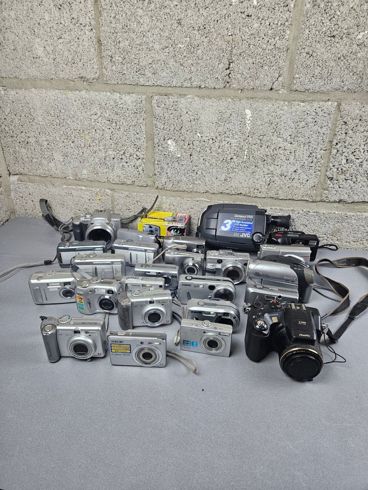 Partij Camera's Sony, Canon, Fujifilm, JVC, Nikon, Audio, Tv en Foto, Verzenden, ., Compact, .