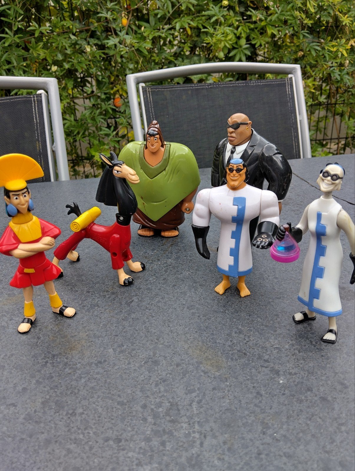 Disney Keizer Kuzco en andere figuren, Ophalen, Overige figuren, Zo goed als nieuw, Beeldje of Figuurtje