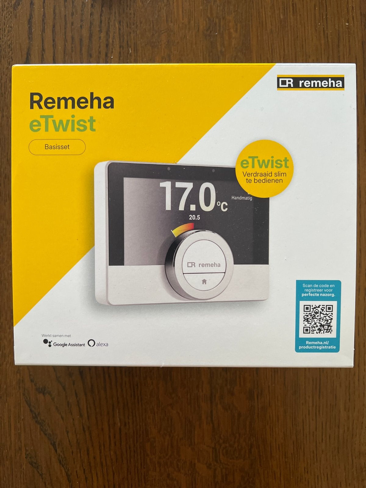 Remeha eTwist slimme thermostaat - Basisset, Ophalen of Verzenden, Slimme thermostaat, Nieuw