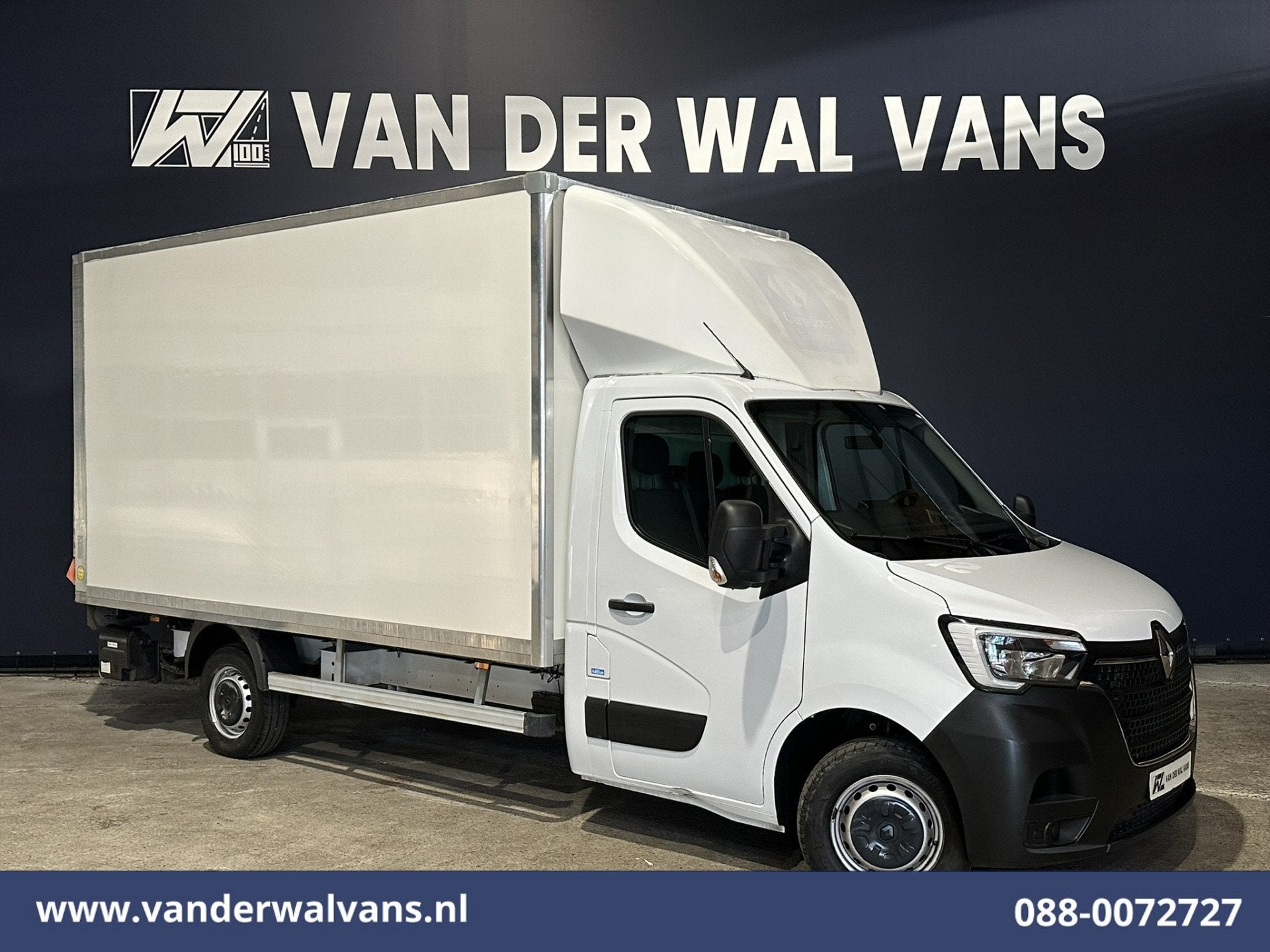 Renault Master 2.3 dCi 146pk Bakwagen 222cm Hoog Laadklep Eu, Voorwielaandrijving, Stof, Gebruikt, Renault