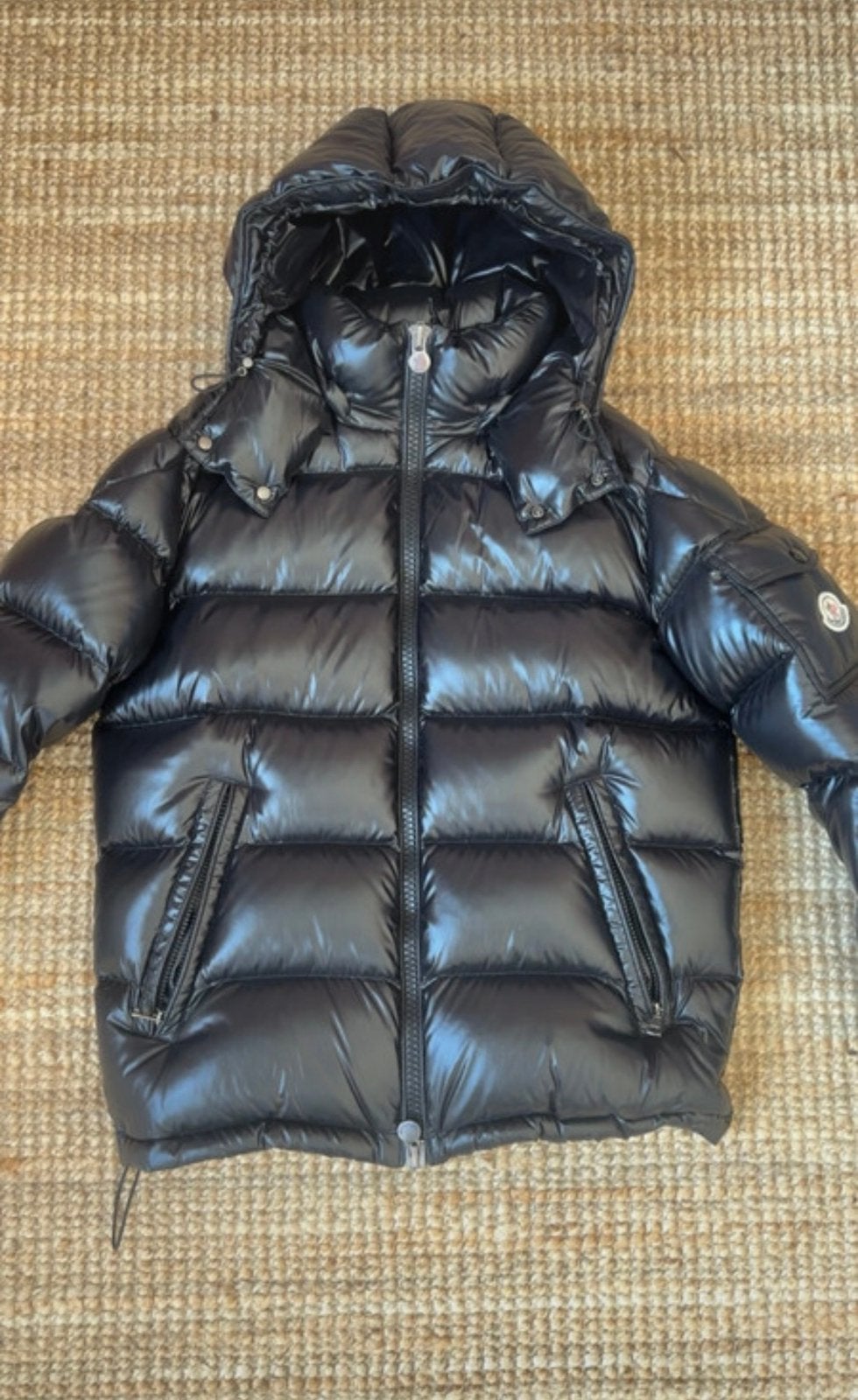 Moncler Maya, Kleding | Heren, Verzenden, Nieuw, Maat 46 (S) of kleiner, Zwart