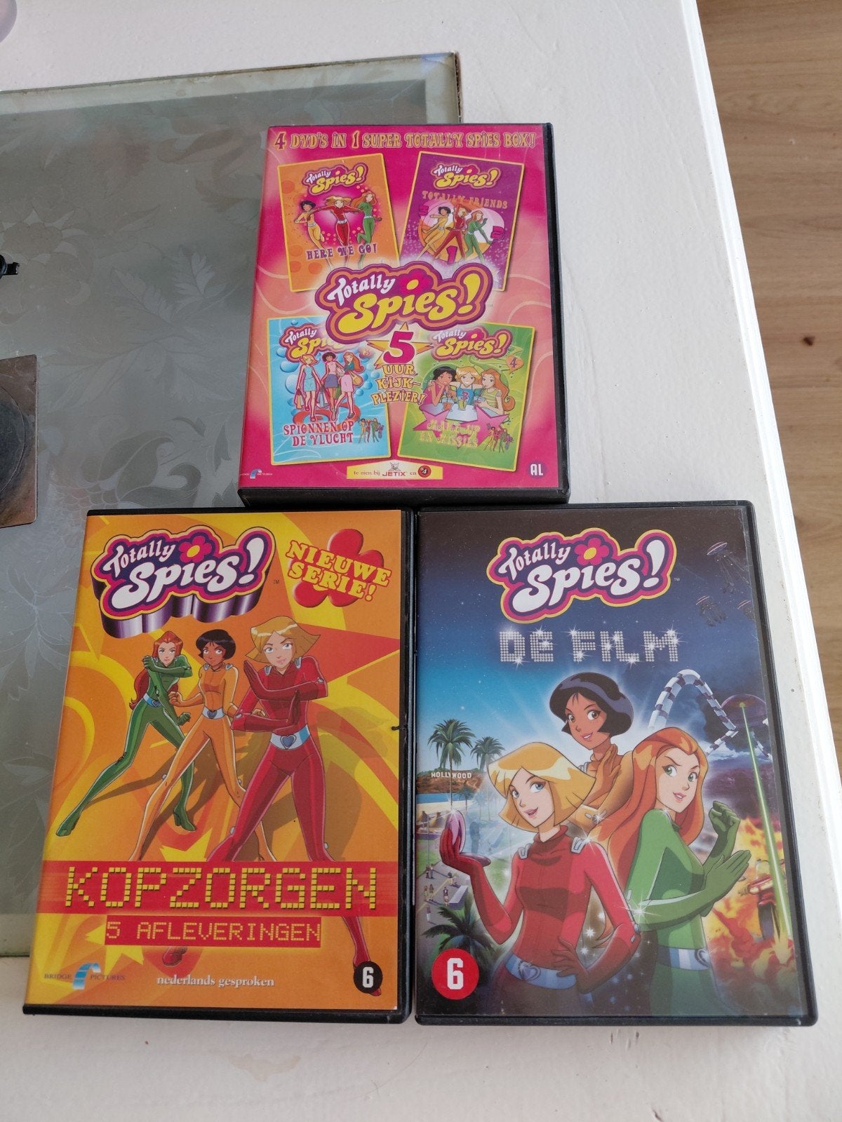 Totally Spies! DVD Verzameling (o.a. De Film & 4-in-1 Box)., Europees, Gebruikt, Tekenfilm, Alle leeftijden