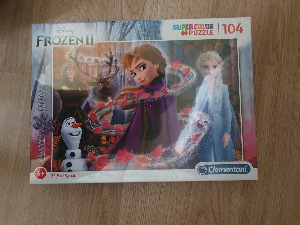 frozen puzzel   (d30, Ophalen of Verzenden, 10 tot 50 stukjes, Nieuw, 4 tot 6 jaar
