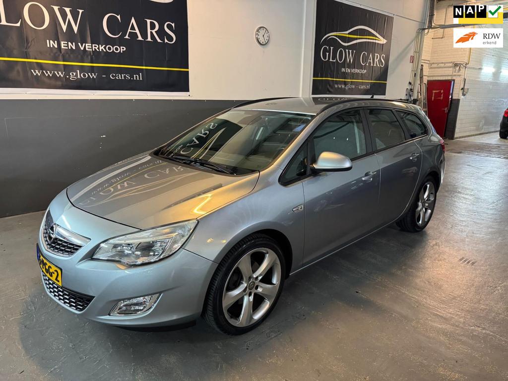 Opel Astra Sports Tourer 1.6 Turbo Cosmo |AIRCO|CRUISE|NAVI|, Voorwielaandrijving, Gebruikt, Zwart, 4 cilinders