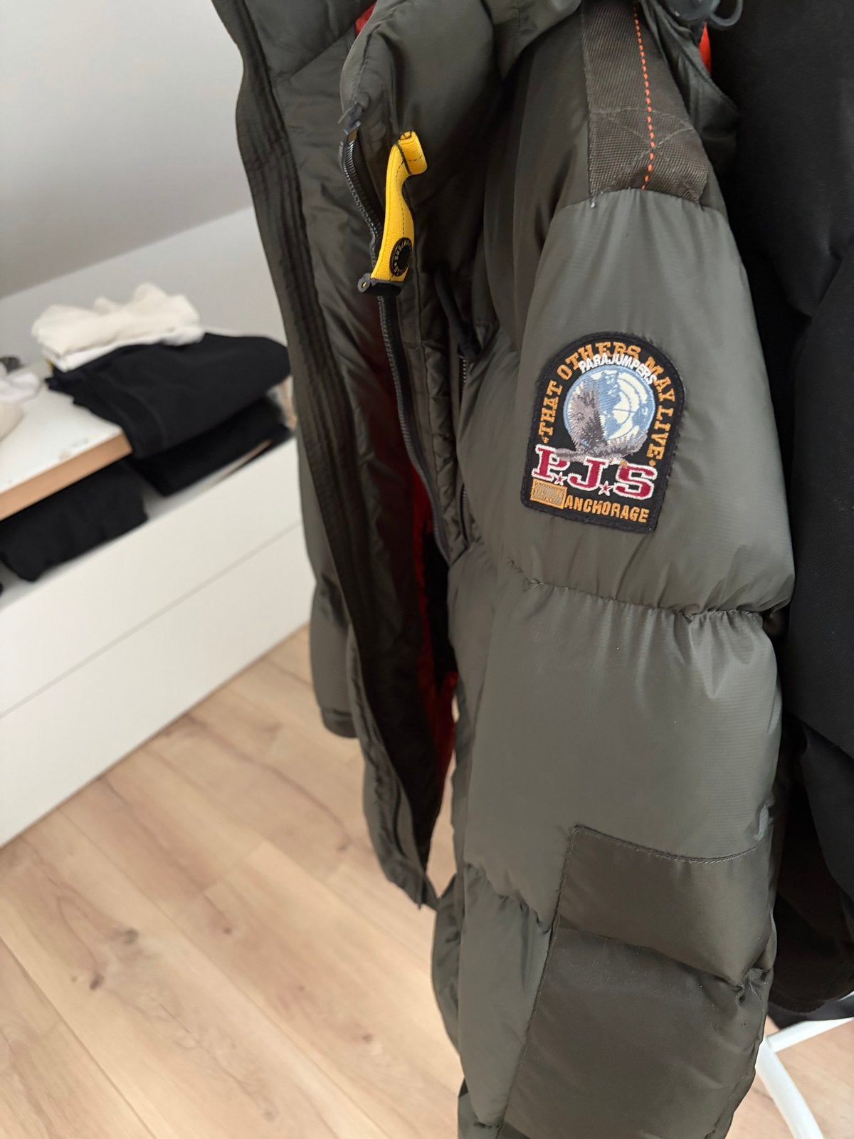 Parajumpers Endurance winterjas - Maat L, Kleding | Heren, Jassen | Winter, Ophalen, Zo goed als nieuw, Maat 52/54 (L), Groen