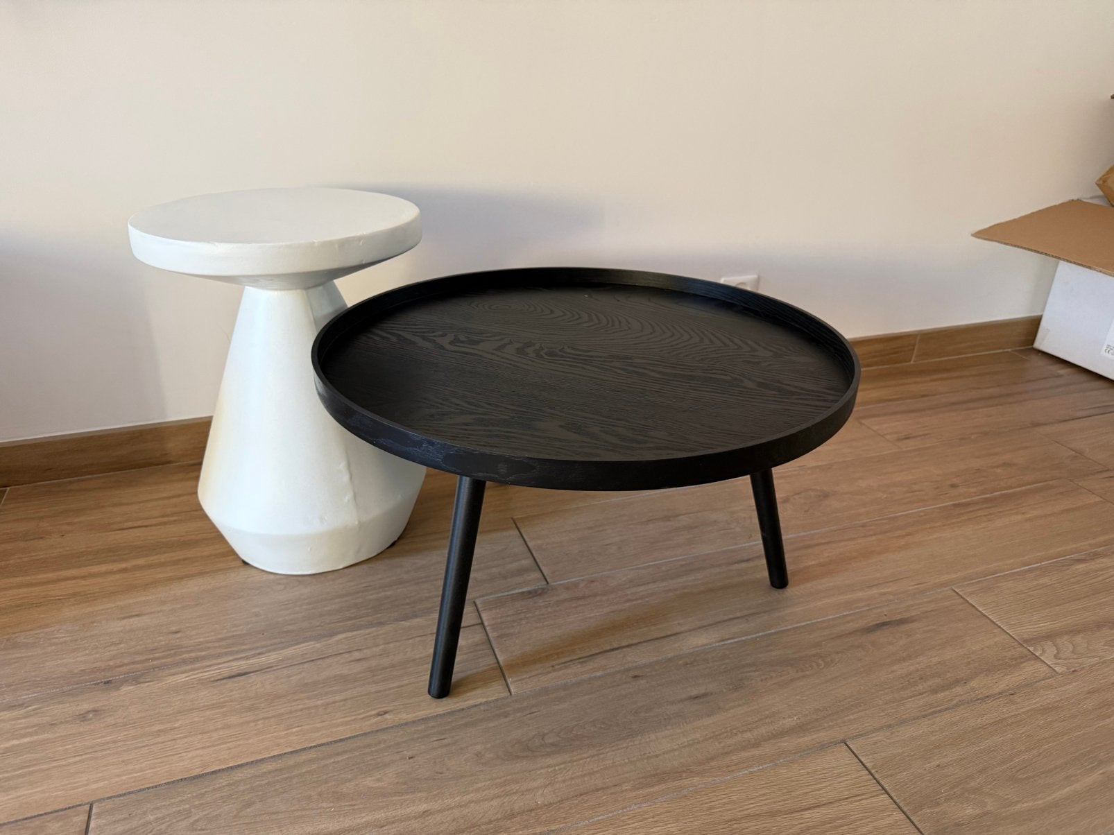 Set van 2 salontafels, Ophalen, Rond, Minder dan 55 cm, 45 tot 60 cm