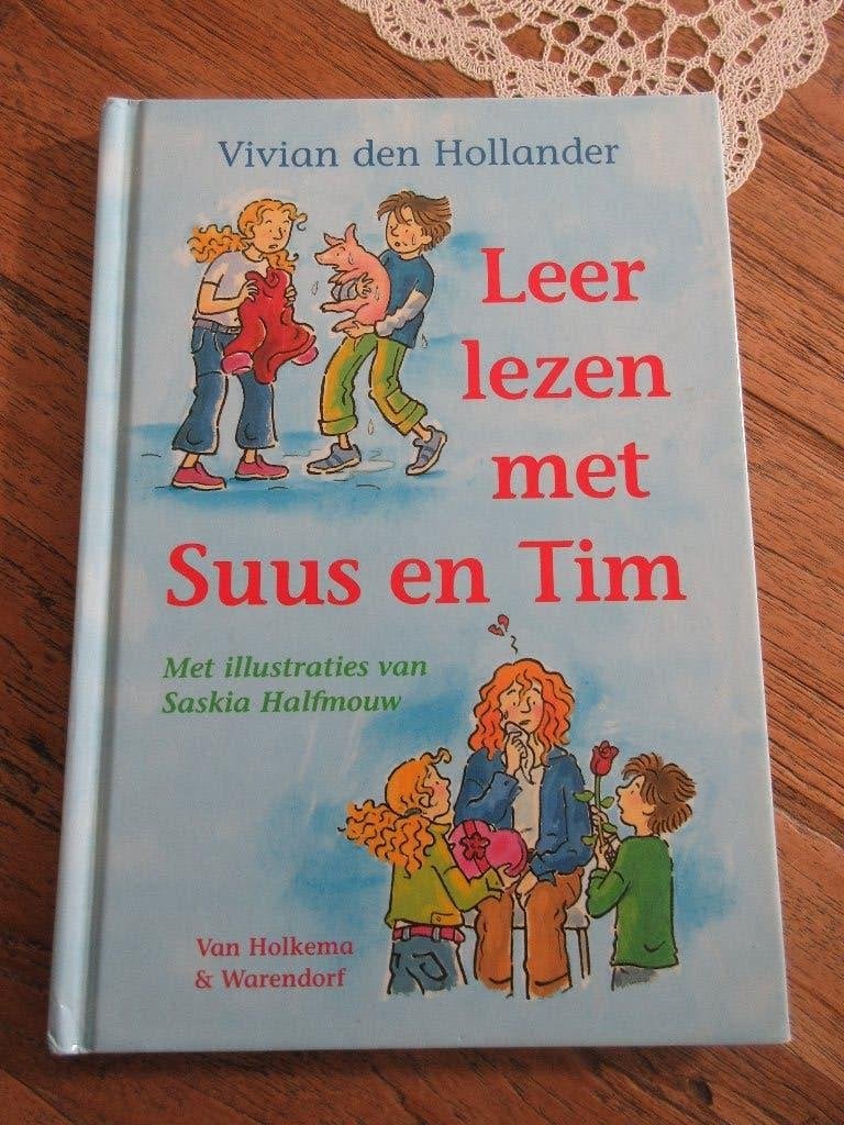Leer lezen met Suus en Tim. Vivian den Hollander Avi start, Ophalen of Verzenden, Gelezen, Vivian den Hollander, Fictie algemeen