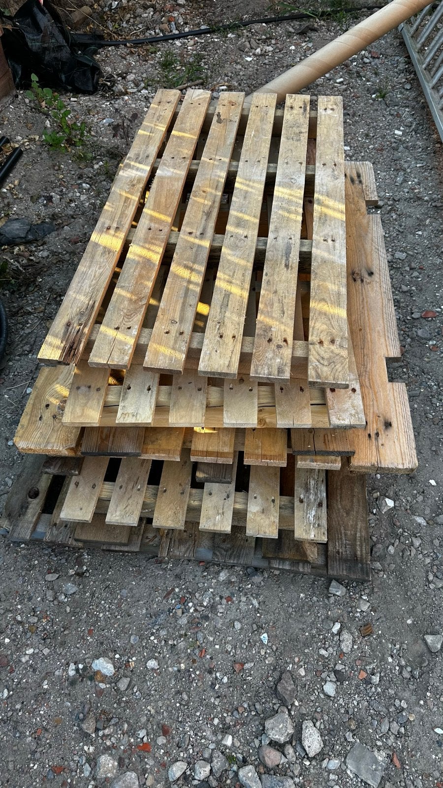 Gratis houten pallets, Ophalen, Gebruikt, 200 tot 250 cm, 50 mm of meer