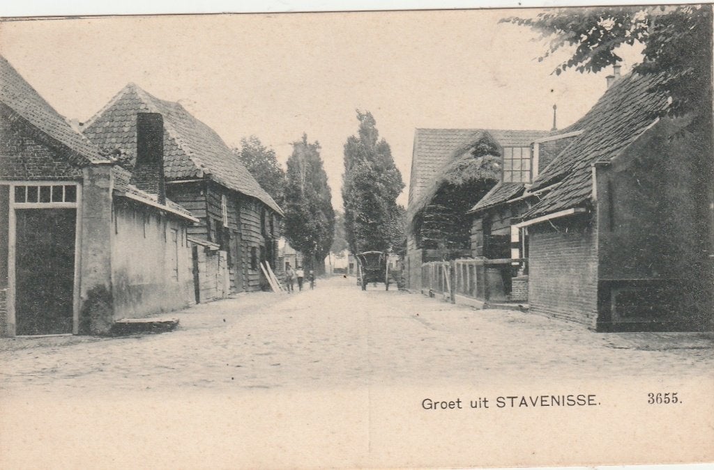 Stavenisse (Zld.) - Groet uit Stavenisse., Ophalen of Verzenden, Voor 1920, Ongelopen, Zeeland