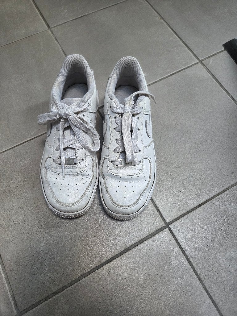 Nike 37,5, Ophalen, Gedragen, Wit, Sneakers of Gympen
