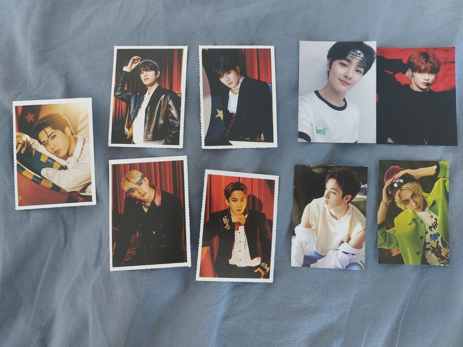 Stray kids cards and photo's, Verzamelen, Muziek, Artiesten en Beroemdheden, Ophalen of Verzenden, Zo goed als nieuw, Foto of Kaart