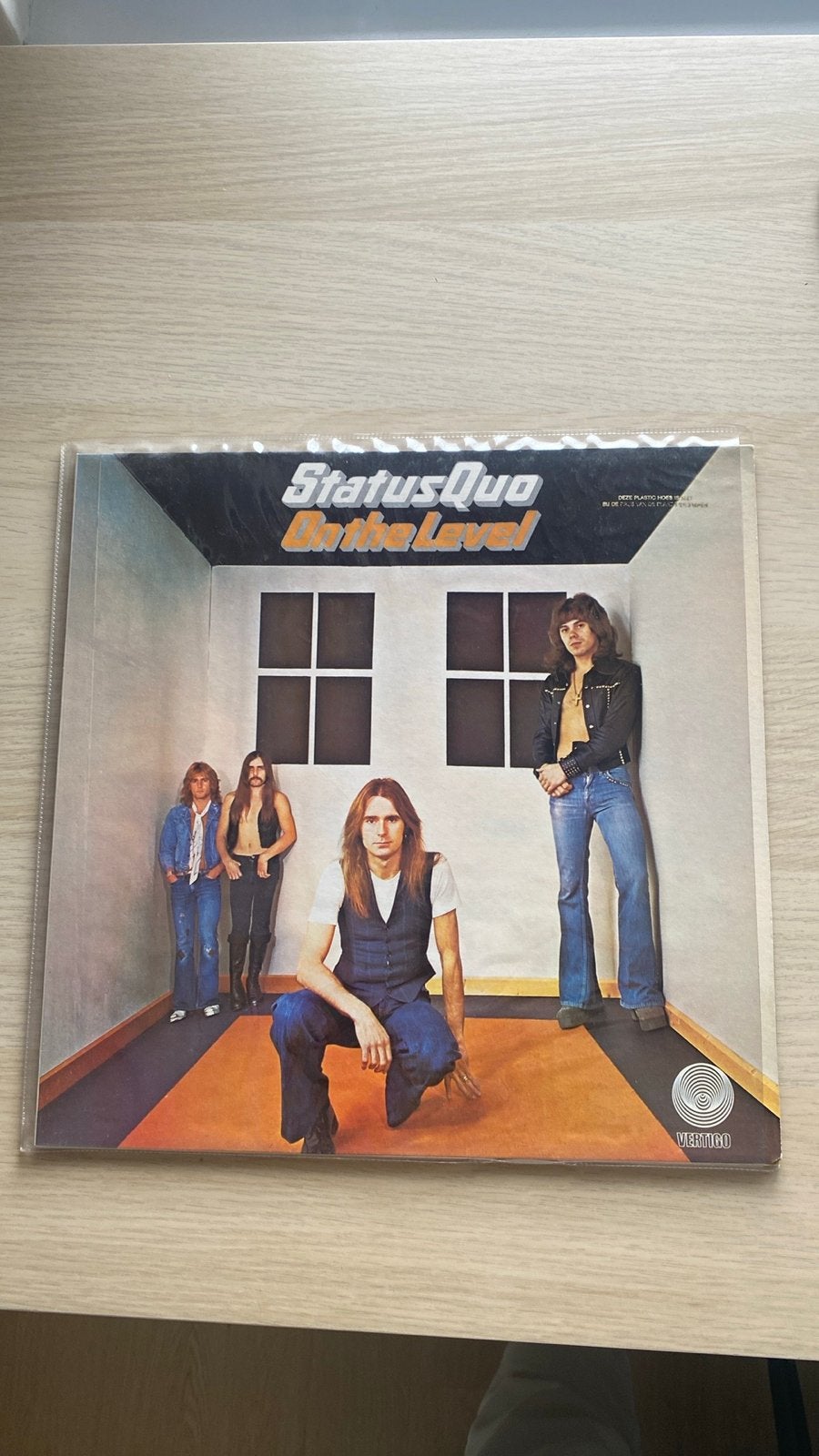 Status Quo - On The Level LP (1975), LP, Gebruikt, Originele persing, Ophalen of Verzenden