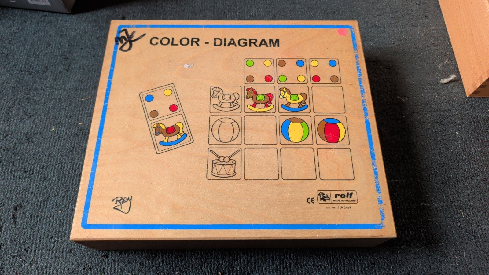 Color - Diagram ROLF, Ophalen, Gebruikt, Overige typen