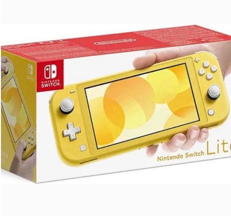 Nintendo Switch Lite geel. 140€., Spelcomputers en Games, Spelcomputers | Nintendo Switch Lite, Ophalen of Verzenden, Geel, Zo goed als nieuw