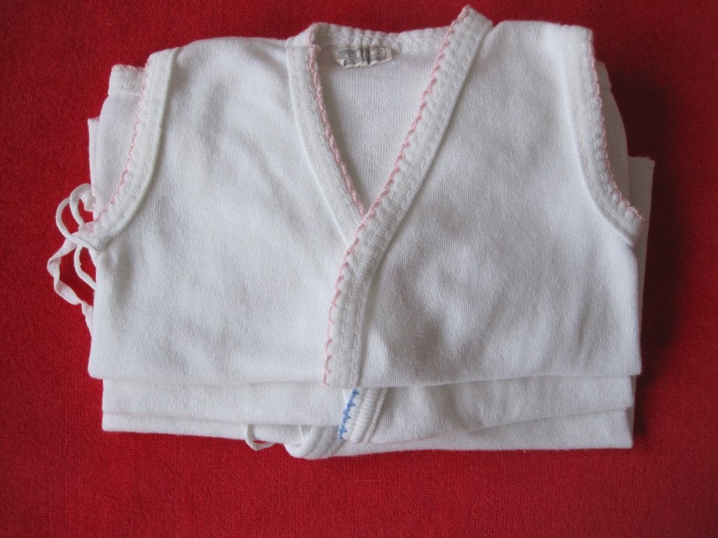3 Baby hemdjes maat 56 - zo goed als nieuw, Ophalen of Verzenden, Zo goed als nieuw, Jongetje of Meisje, Nacht- of Onderkleding