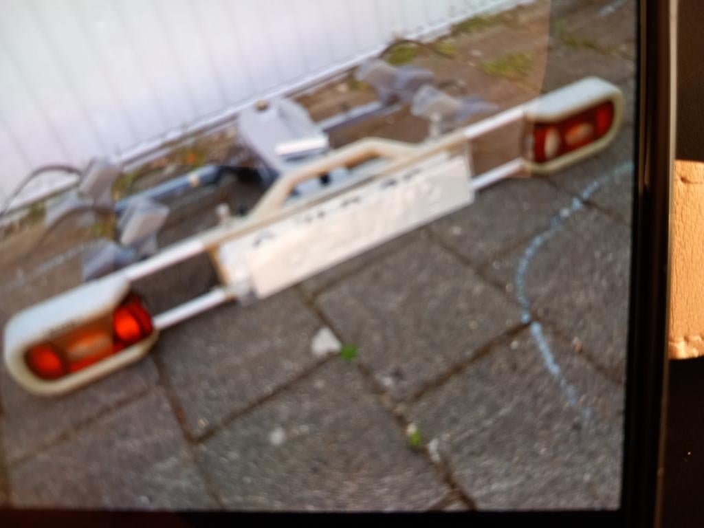 Spinder fietsendrager voor 2 electrische fietsen, Auto diversen, Fietsendragers, Ophalen, Gebruikt, Trekhaakdrager