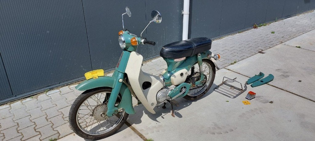 Oldtimer Honda C50 brommer 1975, Ophalen, Gebruikt, Overige modellen, 49 cc
