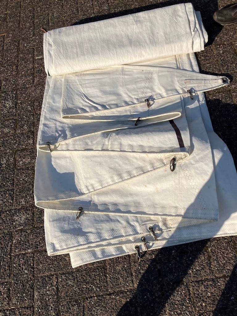 Zeilen voor platbodem, Ophalen of Verzenden, Gebruikt