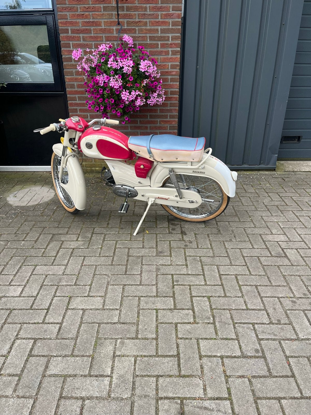 Batavus Super Sport Appelbloesem 1959 - Nieuwstaat, Ophalen, Batavus