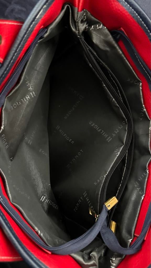 Tommy Hilfiger tas, Ophalen of Verzenden, Gebruikt, Blauw, Handtas