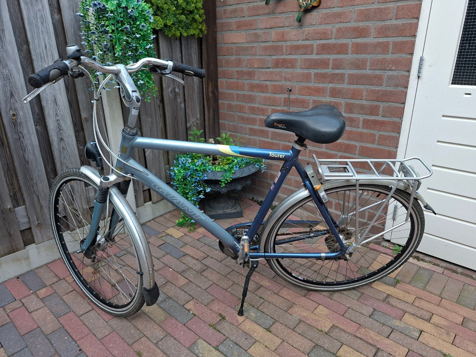Giant heren fiets 7 versnellingen, Ophalen of Verzenden, Gebruikt, Minder dan 10 versnellingen, Giant