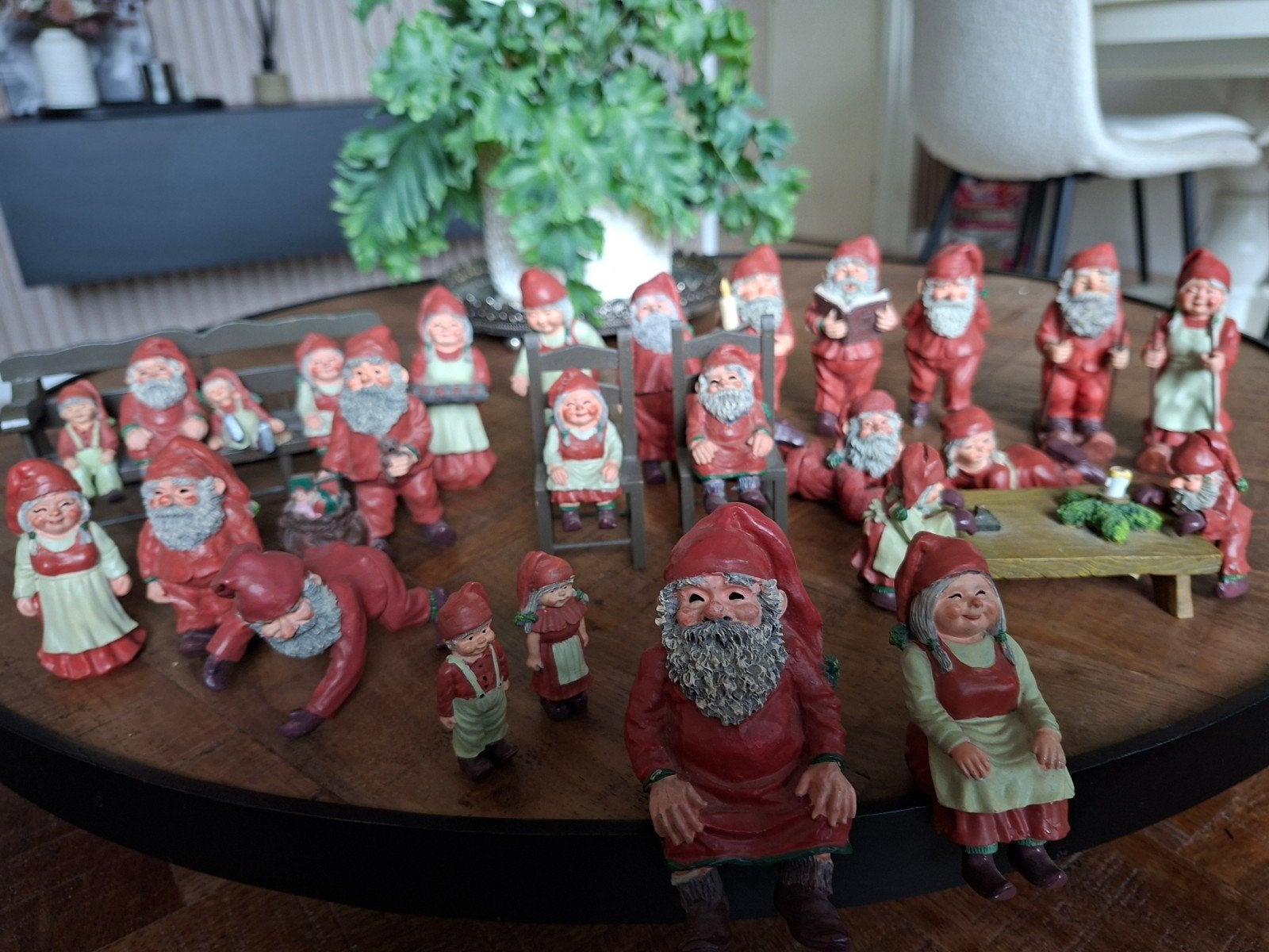Scandinavische Torslow Nisser kerstkabouters, Ophalen of Verzenden, Gebruikt