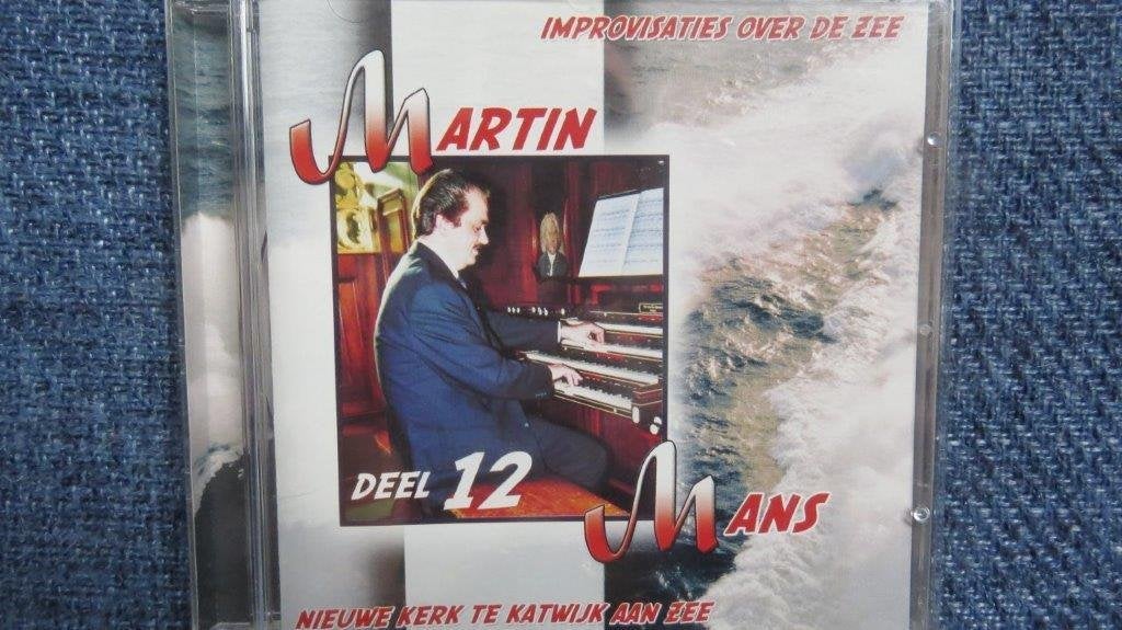 Cd orgel: Martin Mans improviseert deel 12, Katwijk aan Zee, Cd's en Dvd's, Ophalen of Verzenden, Zo goed als nieuw, Gospel
