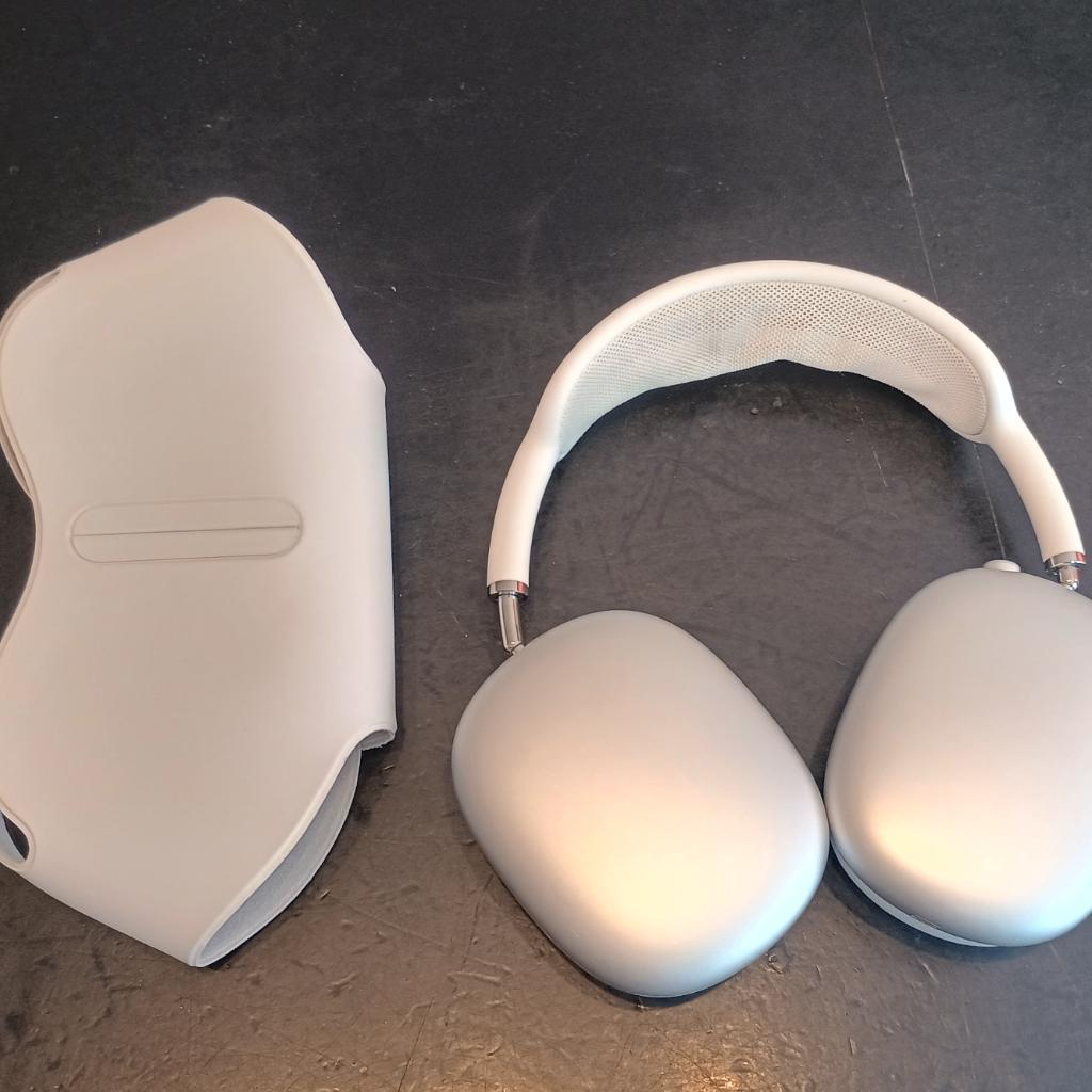 AirPod Max lightning zilver hoofdtelefoon, Audio, Tv en Foto, Koptelefoons, Gebruikt, Over oor (circumaural), Overige merken, Draadloos