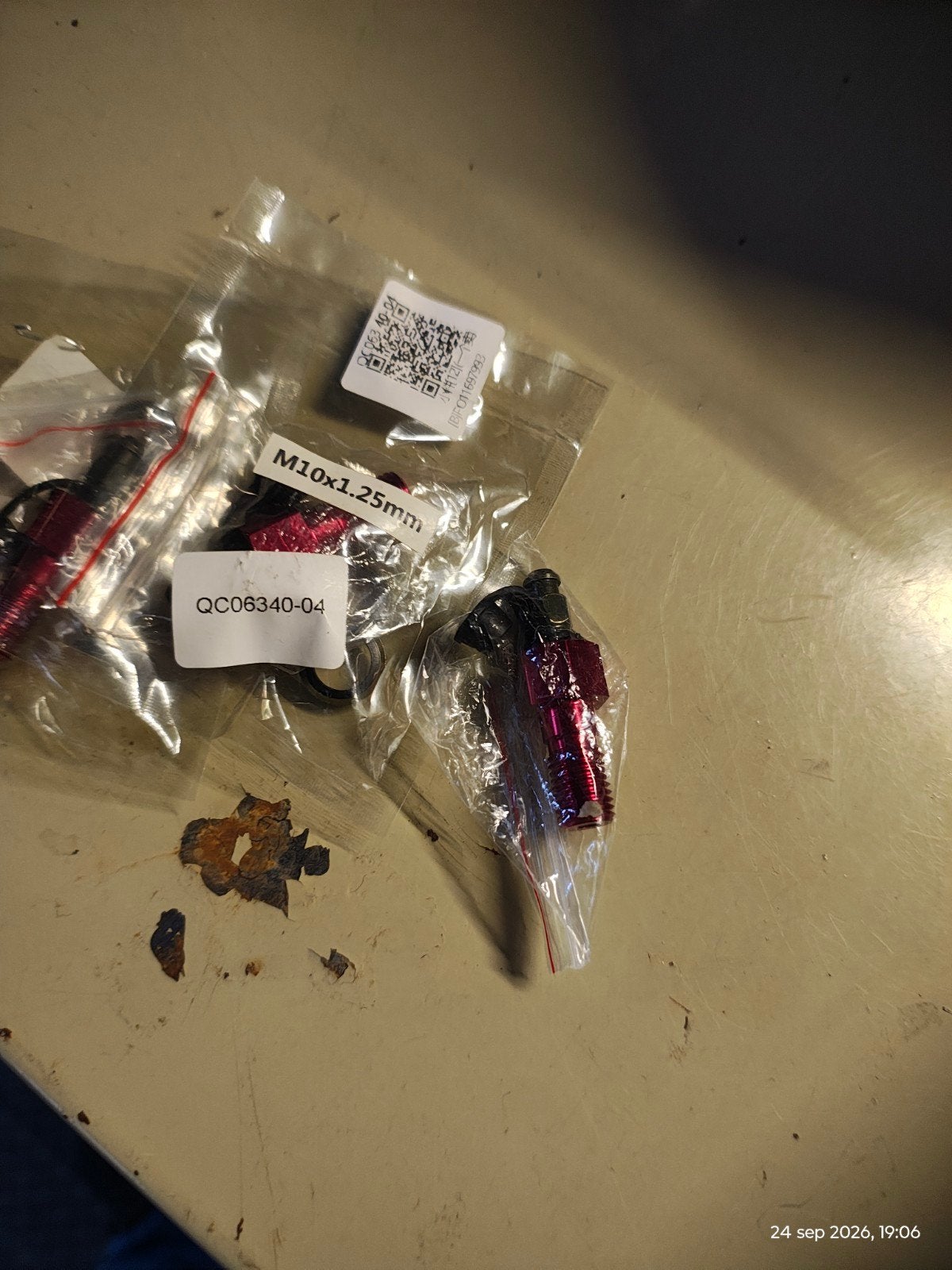 rode rem ontluchtings nippels, Ophalen of Verzenden, Nieuw