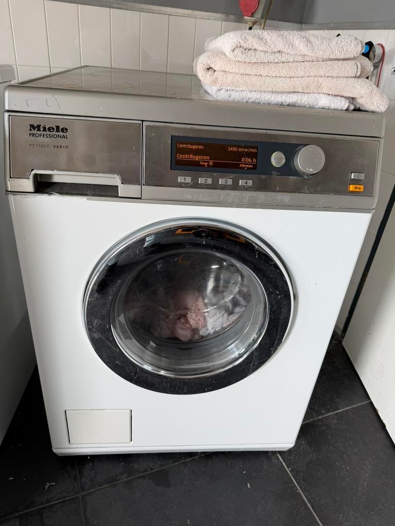 PW6065 LP goed werkend professional met garantie, Witgoed en Apparatuur, Wasmachines, Gebruikt, Ophalen of Verzenden, Voorlader