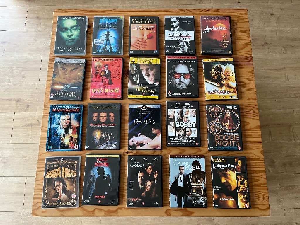 Grote set (74) DVDs in zeer goede staat, Alle leeftijden, Ophalen of Verzenden, Gebruikt