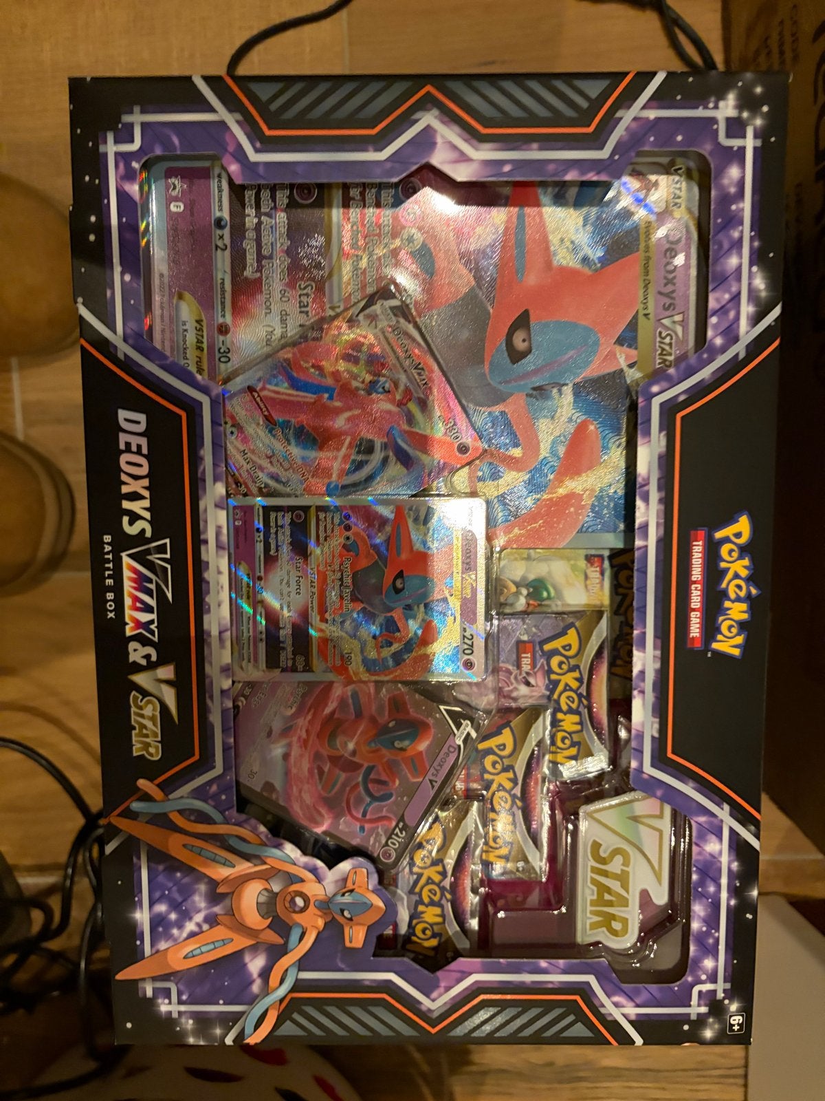 Pokémon Deoxys VMAX & VSTAR Battle Box, Ophalen of Verzenden, Nieuw, Overige typen