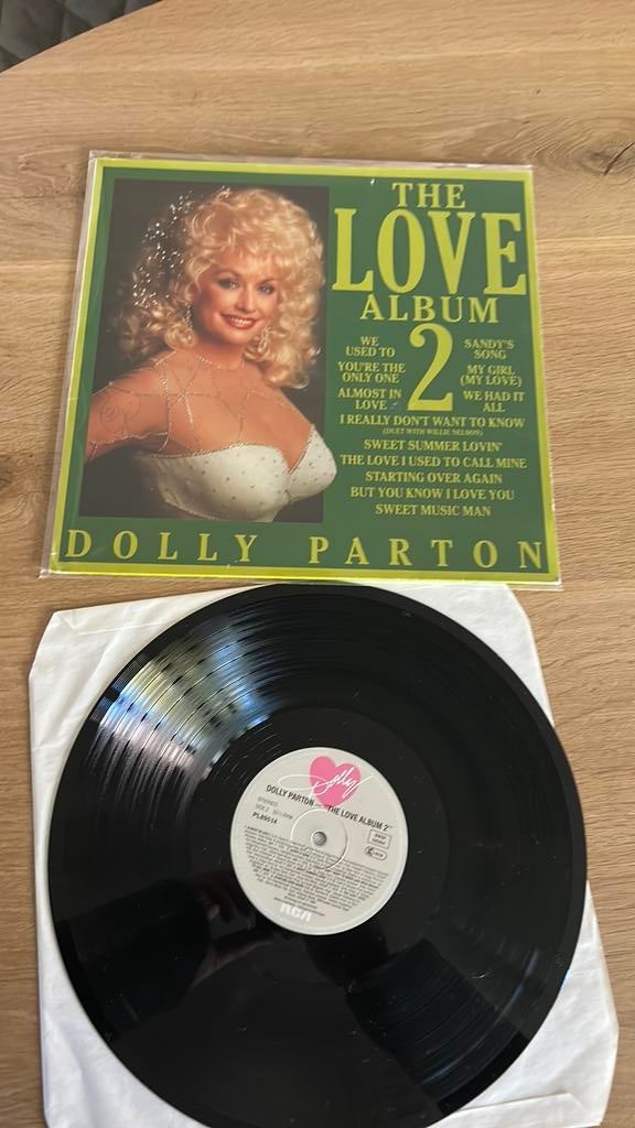 Lp the love album 2 Dolly Parton, Ophalen of Verzenden, Zo goed als nieuw, 12 inch