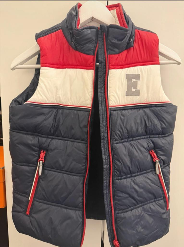Rood/Wit/Blauwe Esprit Bodywarmer, Ophalen of Verzenden, Nieuw, Jongen, Jas