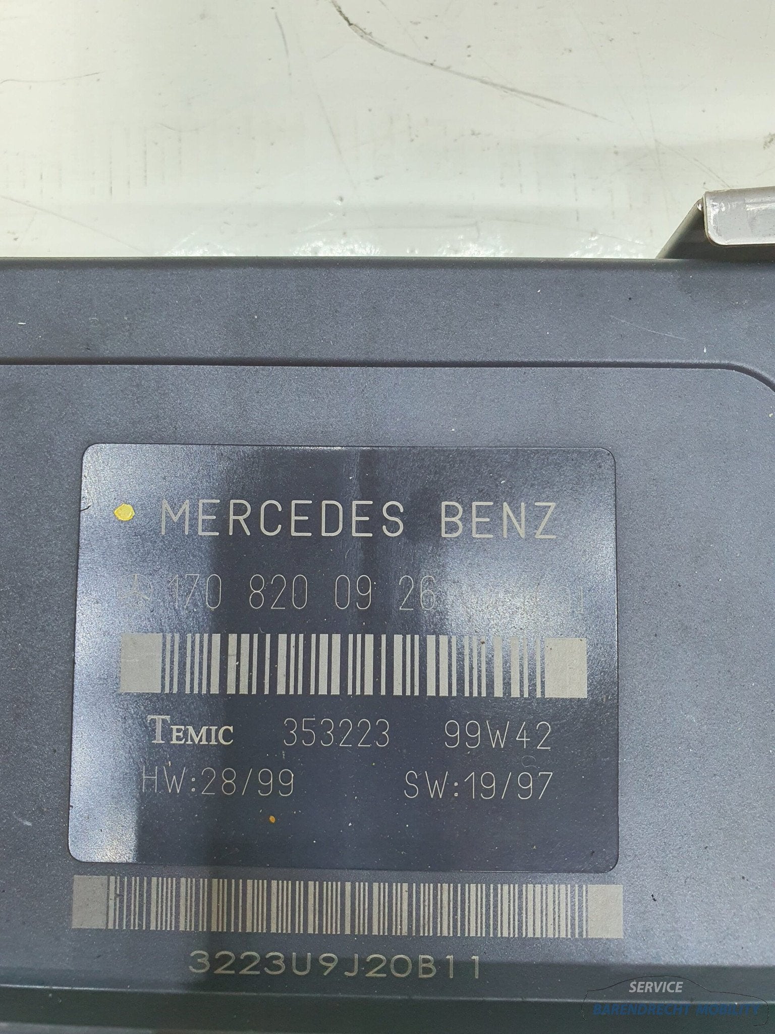 Dakmodule R170 Mercedes SLK cabrio cabriolet 1708200926 dak, Gebruikt, Mercedes-Benz AG, Mercedes-Benz, Ophalen of Verzenden