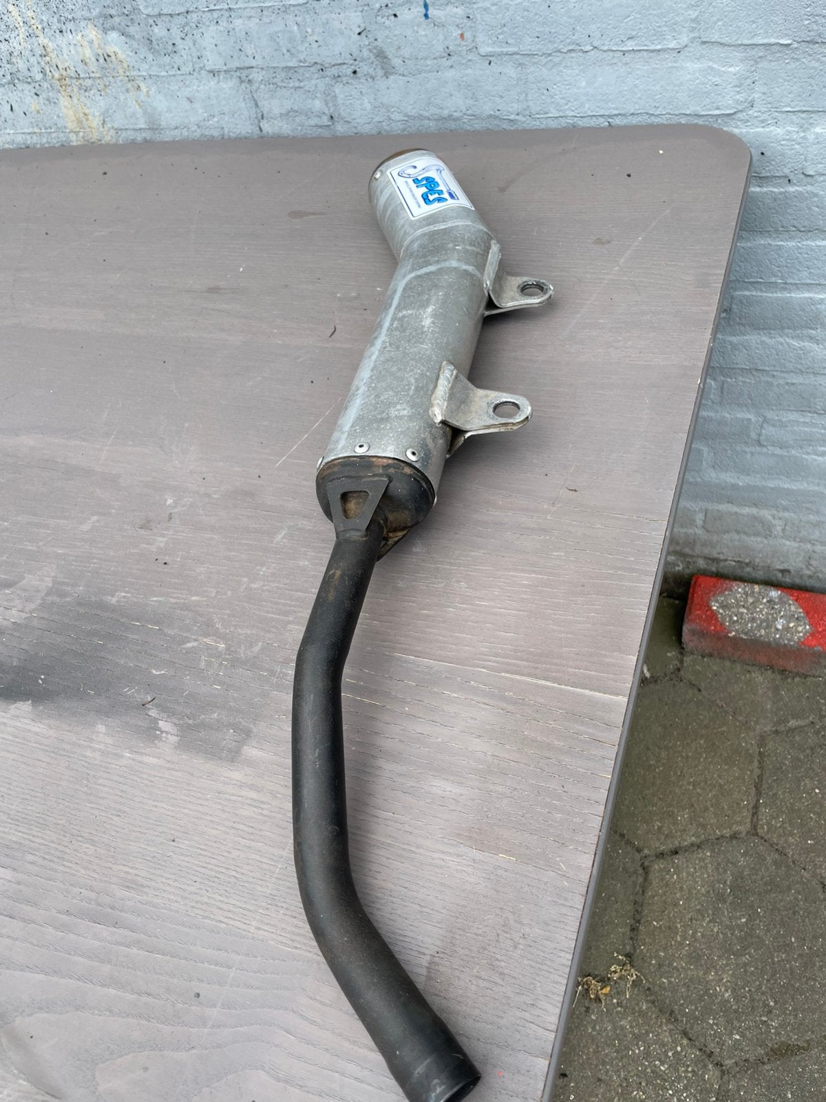 Honda CR250 uitlaat demper SPES., Motoren, Ophalen