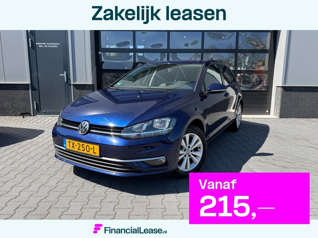 Volkswagen Golf 1.0 TSI Comfortline 5 deurs, Euro 6, Blauw, Origineel Nederlands, Bedrijf